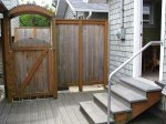 Side Gate entrance/exit from deck area 